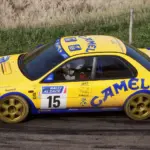 1997 Season Camel Subaru Impreza 555 Antonio Ponce Rally el Corte Ingles1