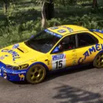 1997 Season Camel Subaru Impreza 555 Antonio Ponce Rally el Corte Ingles12