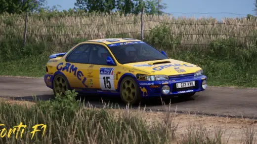 1997 Season Camel Subaru Impreza 555 Antonio Ponce Rally el Corte Ingles6