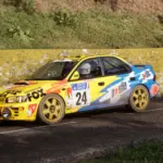 1997 Season Subaru Impreza Bartłomiej Baniowski Aquilla3