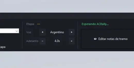ACR Pacenote Overlay