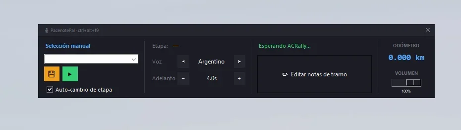ACR Pacenote Overlay