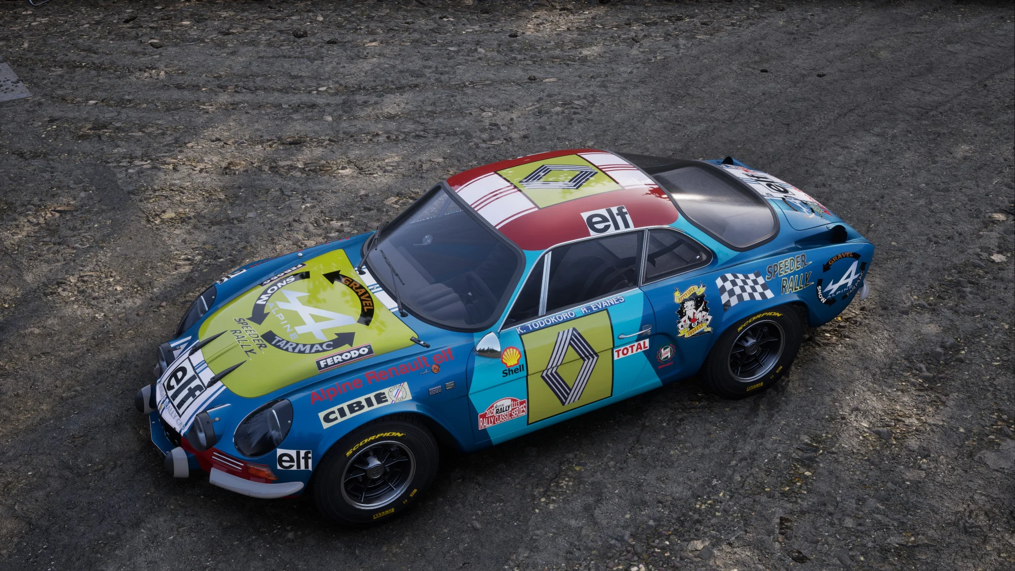 Aipine Renault elf A110