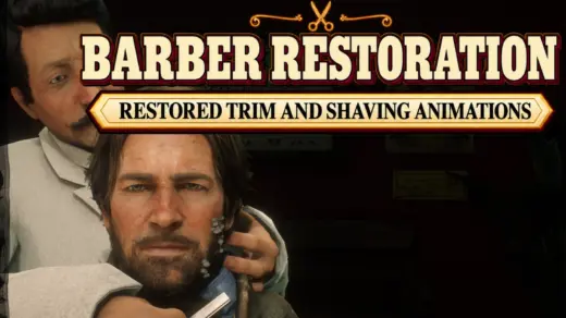 Barber Hair Trim and Shaving Animations Restored - BETA