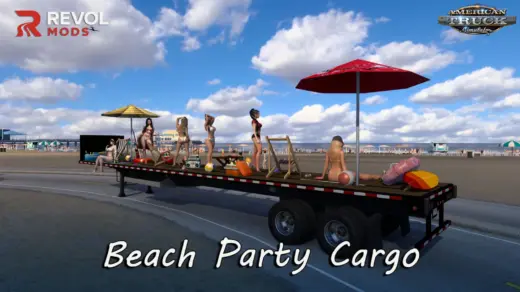 Beach Party Cargo Trailer