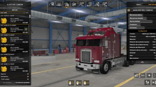 Caterpillar 3408 V8 Series engines pack v2.3