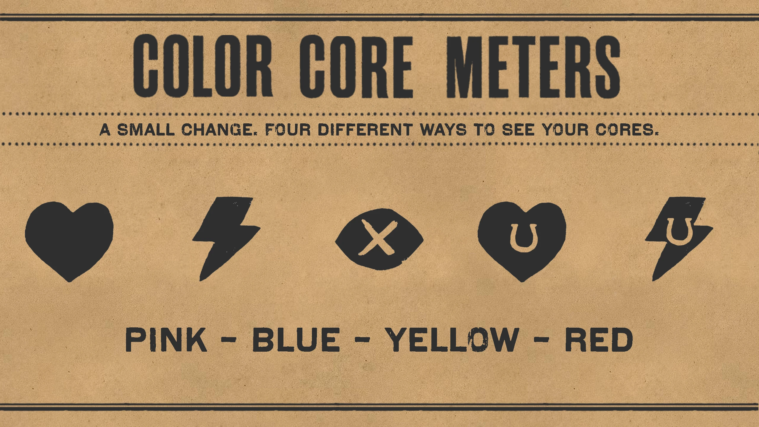 Color Core Meters - Give your cores a peak color