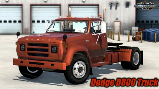 Dodge D800 Truck + Interior v2.4
