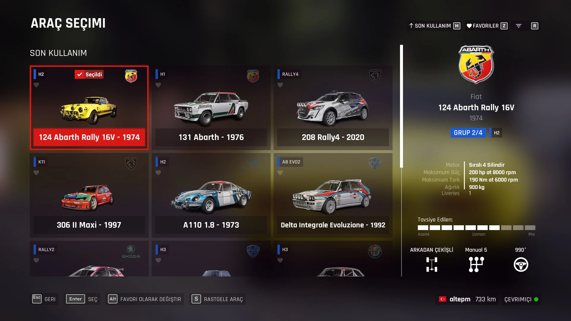 Fiat Abarth 124 - Special Stripe Liveries0