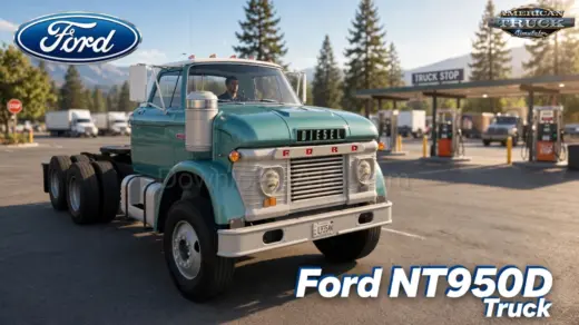 Ford NT950D Truck + Interior v1.0