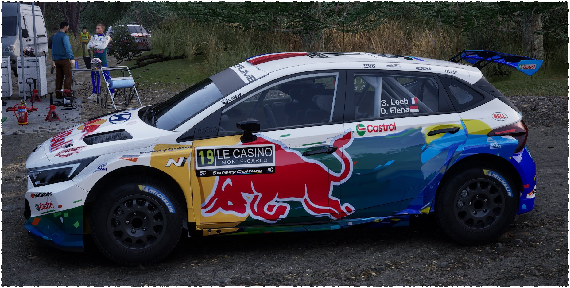 Hyundai I20 R2 Ford Puma 2026 livery_Sebastien Loeb