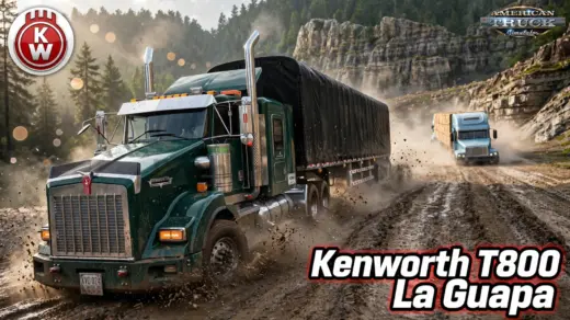 Kenworth T800 La Guapa Truck v1.0