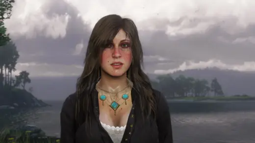 Mary-Beth with loose hair