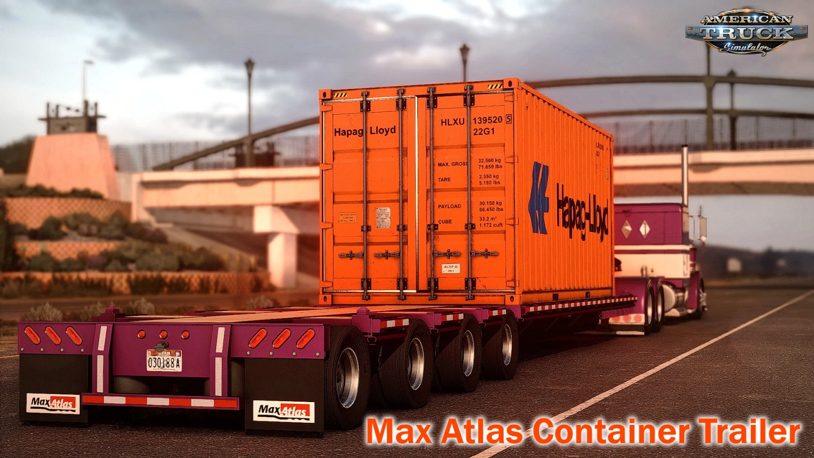 Max Atlas Container Trailer