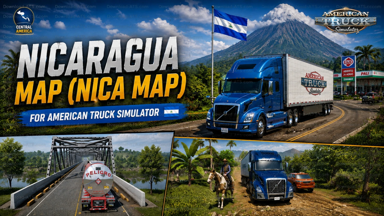 Nicaragua Map