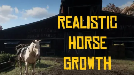 Realistic Horse Growth