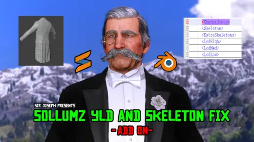 Sir Joseph's Sollumz YLD and Skeleton Fix - Add On V1.2