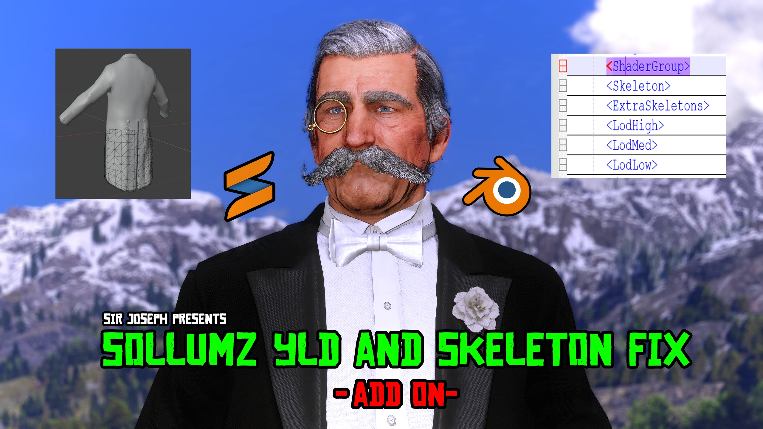 Sir Joseph's Sollumz YLD and Skeleton Fix - Add On V1.2