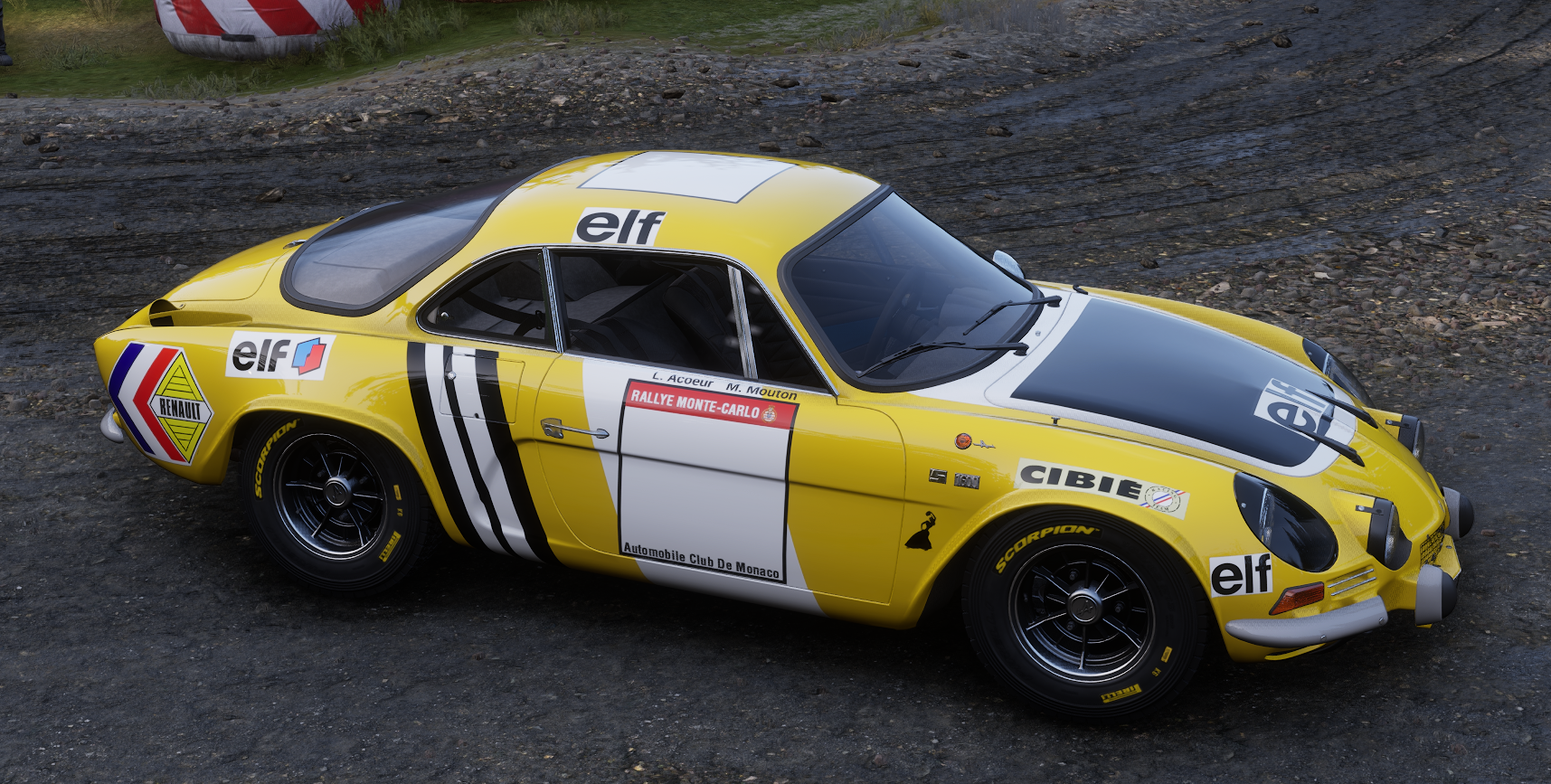 Alpine A110 - 1973 Rally Monte Carlo4
