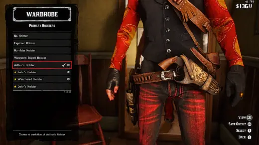 Arthur Death Bringer Holster