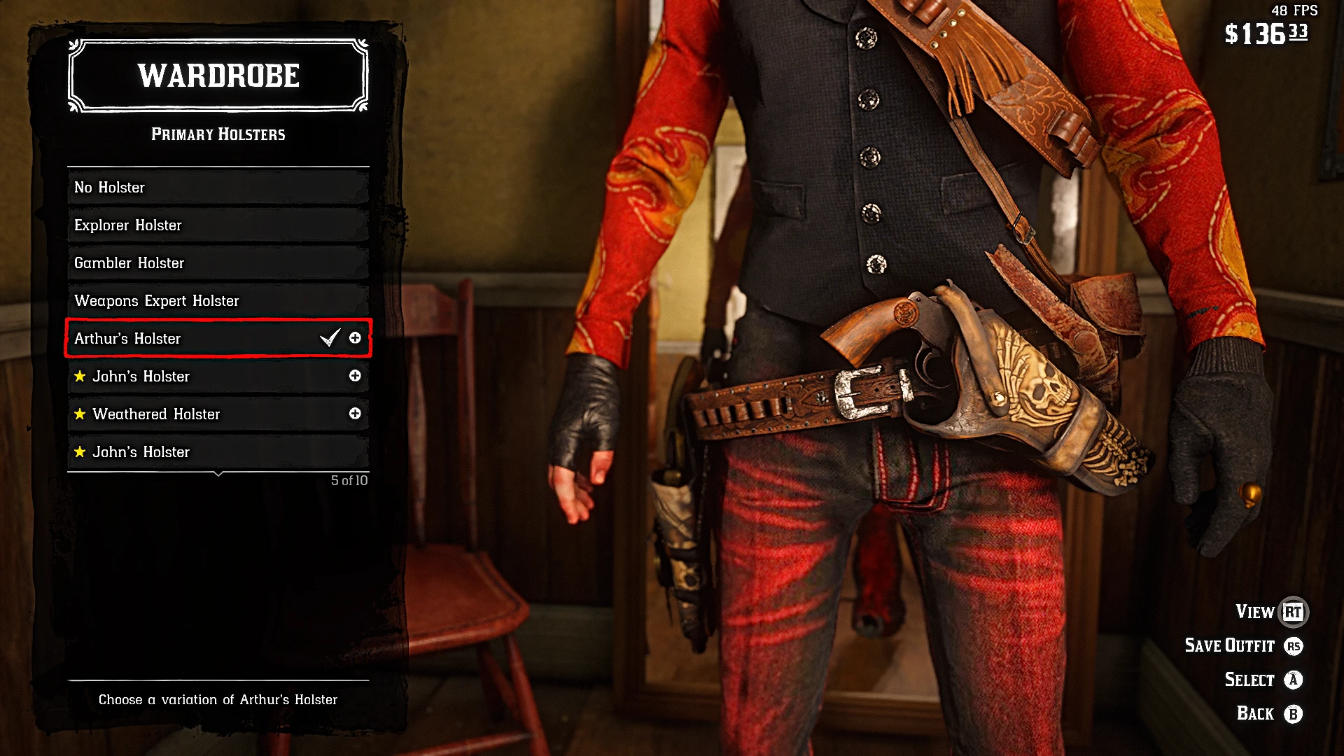 Arthur Death Bringer Holster