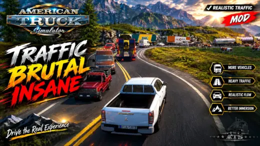 Brutal insane traffic