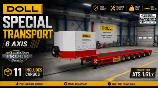 DOLL SPECIAL TRANSPORT TRAILERS