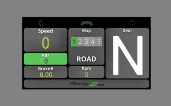 Dashboard Skoda Rally 2 for MOZA CM2