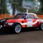 Fiat 124 Red & White Livery1