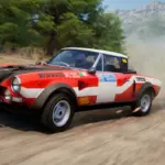 Fiat 124 Red & White Livery3