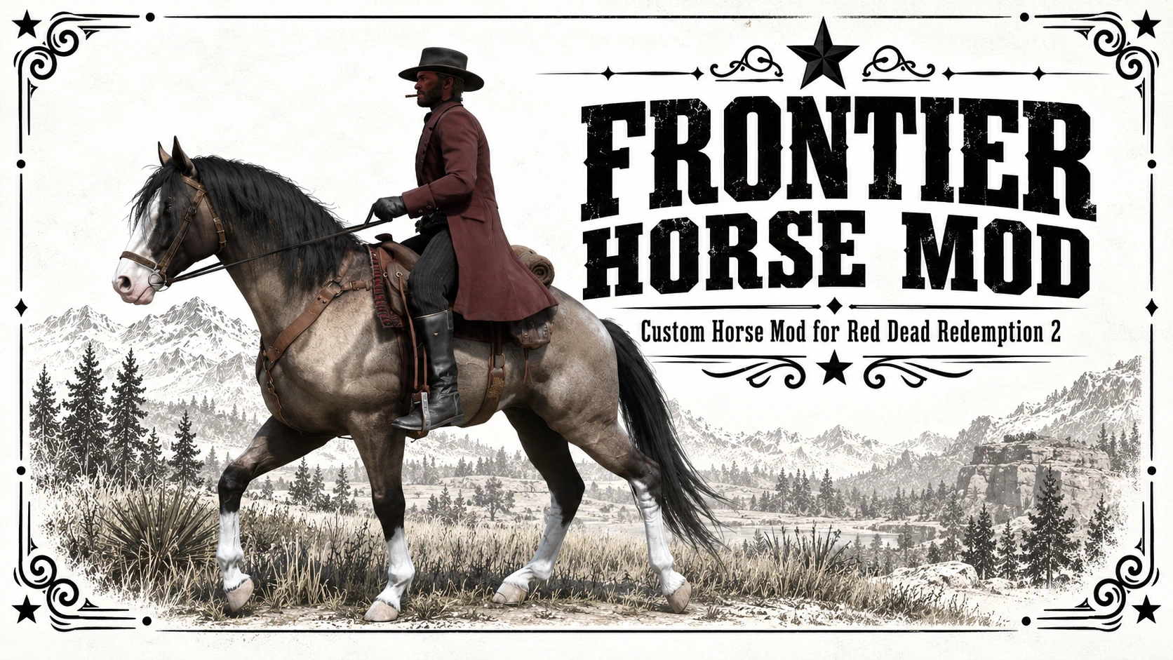 Frontier Horse Mod