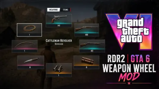 GTA 6 Weapon Wheel