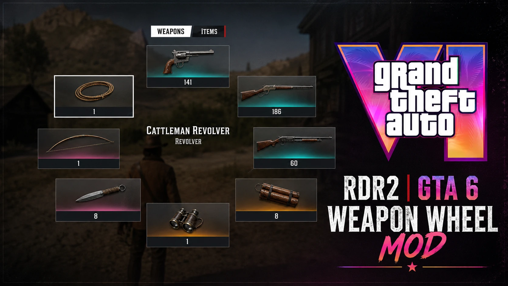 GTA 6 Weapon Wheel