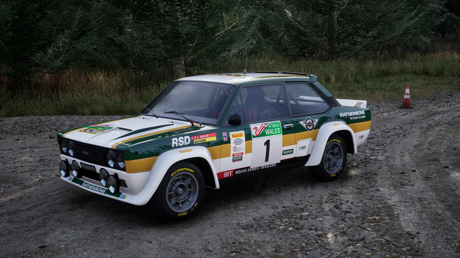Jack Mathewsons FIAT Abarth 131