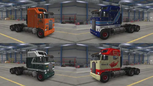KENWORTH K100 SKINS PACK v8.0