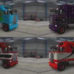 KENWORTH K100 SKINS PACK v8.03