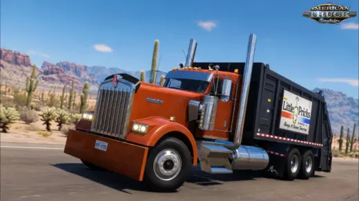 Kenworth W900 Garbage Truck
