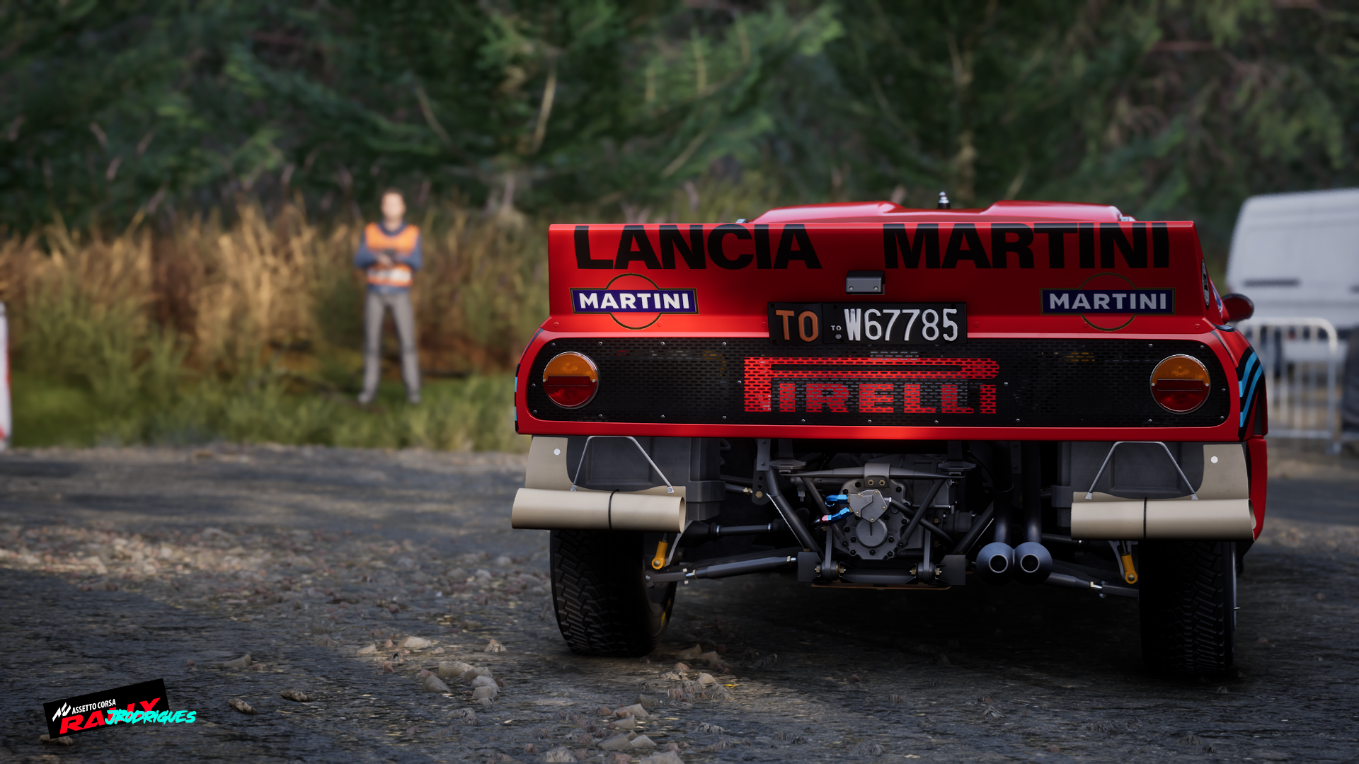 Lancia 037 - Red Livery Test-car
