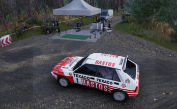 Lancia Delta HF Integrale BASTOS Boucles de Spa 1987