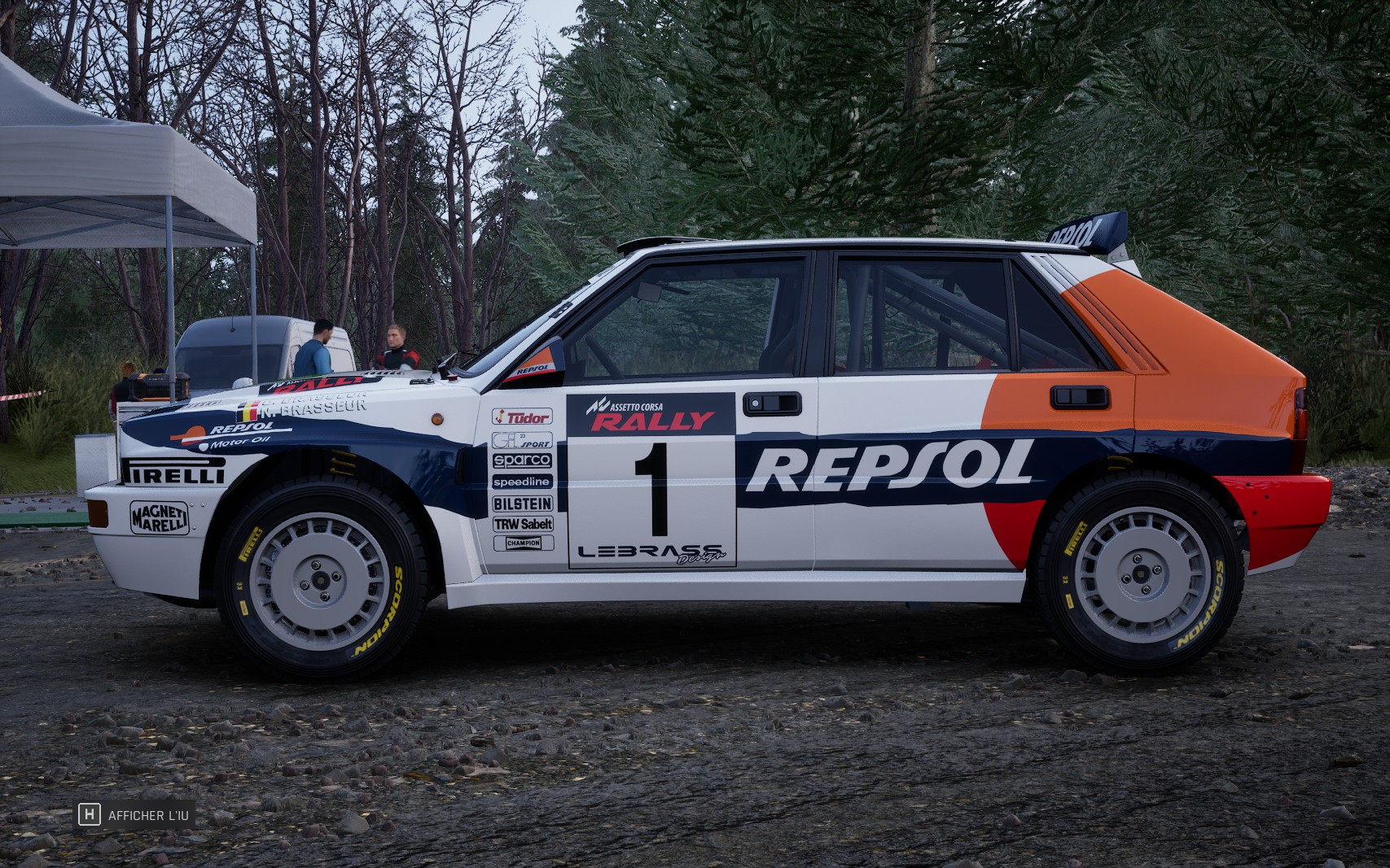 Lancia HF Integrale C.Sainz Repsol3