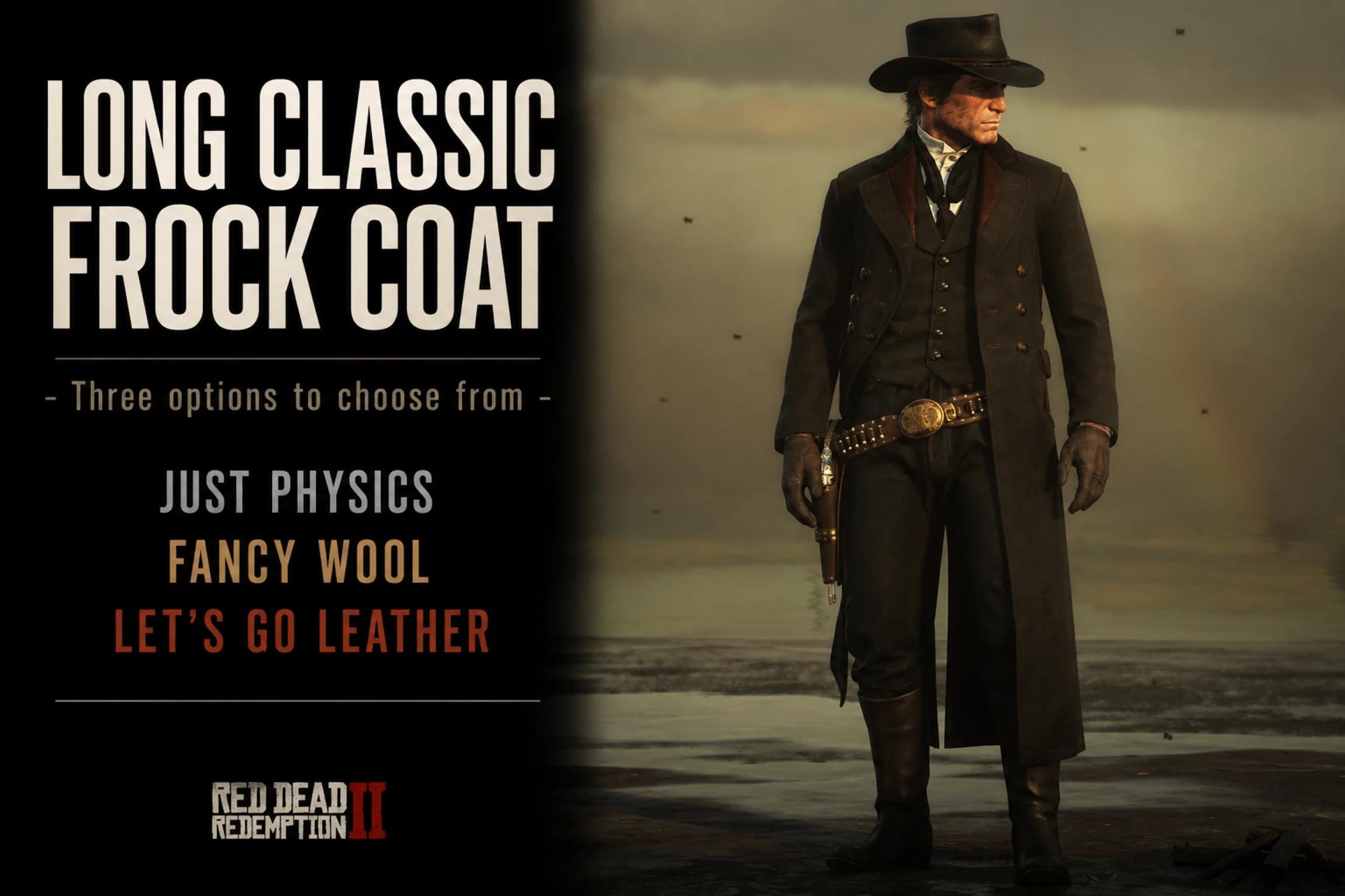 Long Classic Frock Coat