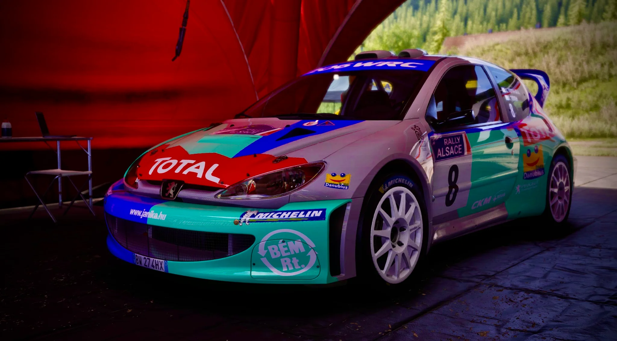 Peugeot 206 WRC Janika