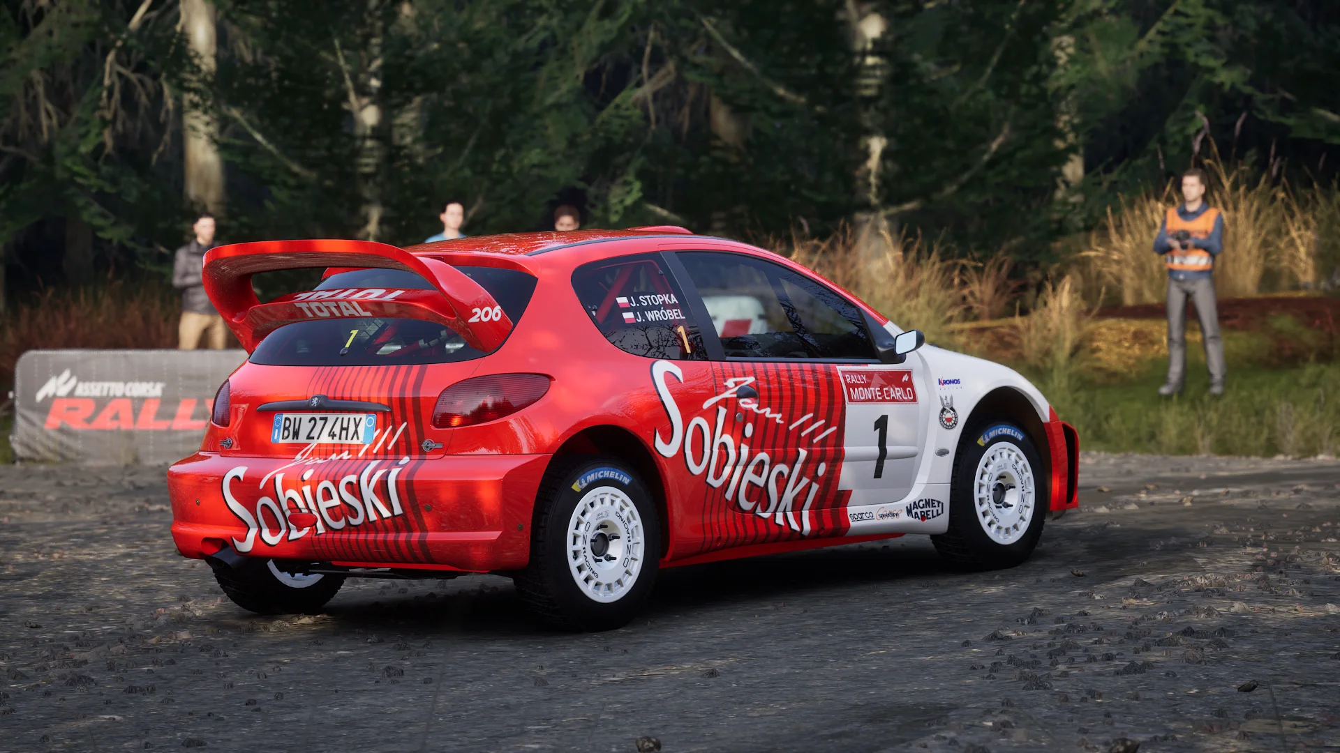 Peugeot 206 WRC Krzysztof Hołowczyc 20011