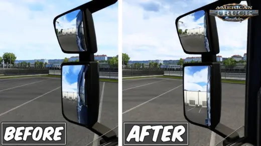 Realistic Mirror FOV Mod
