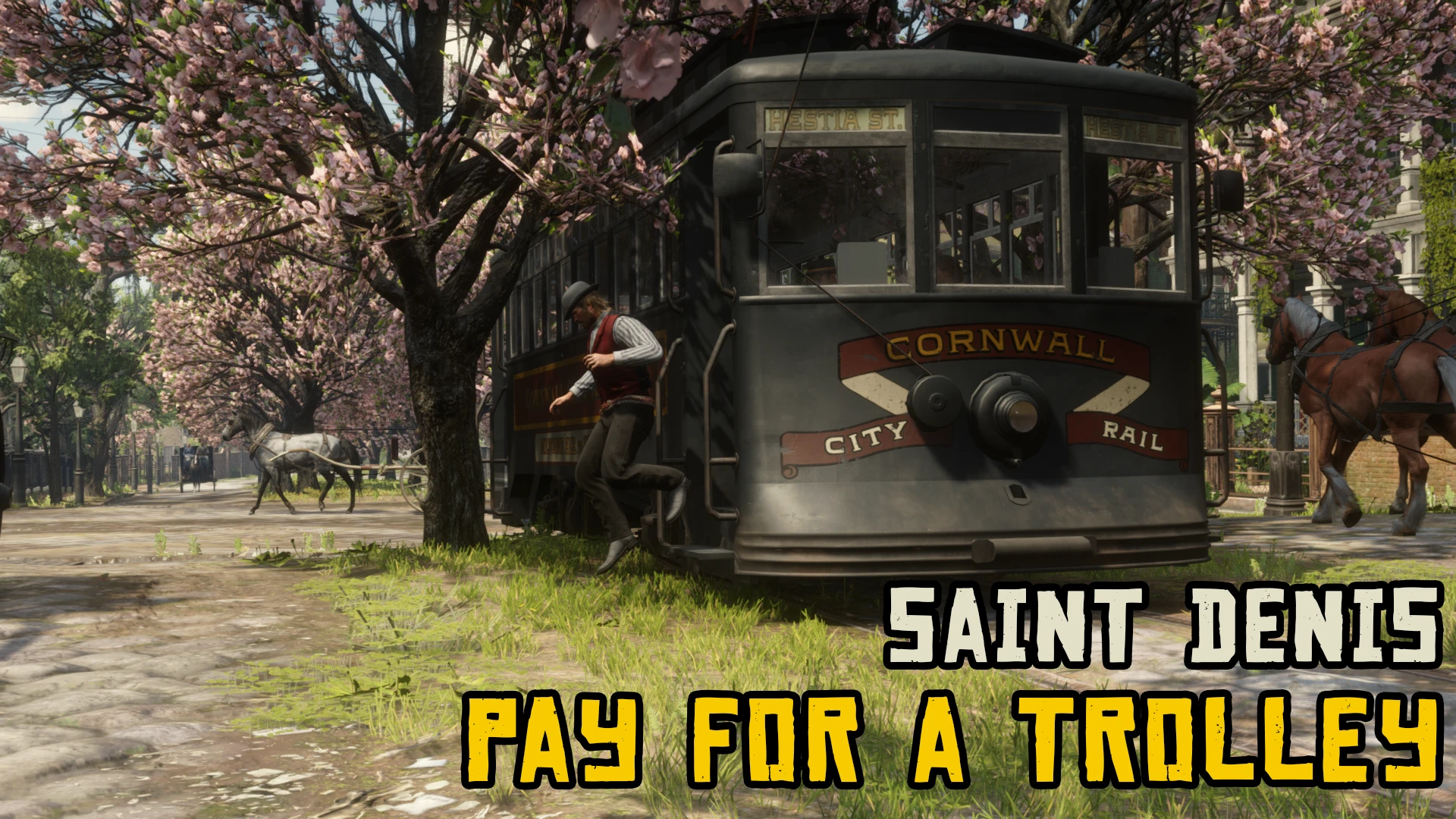 Saint Denis - Pay for a Trolley