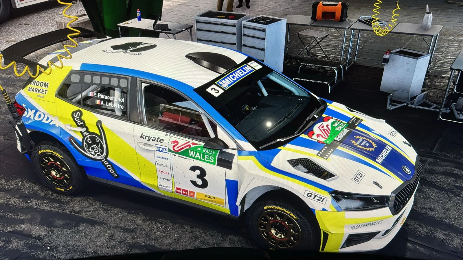 Skoda Fabia RS Rally2 - Julien Casale Last skin