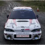 Toyota Corolla AE86 livery on the Subaru Kalle Rovanpera5