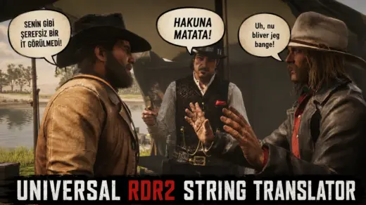 Universal RDR2 String Translator - Multi-Language Translation