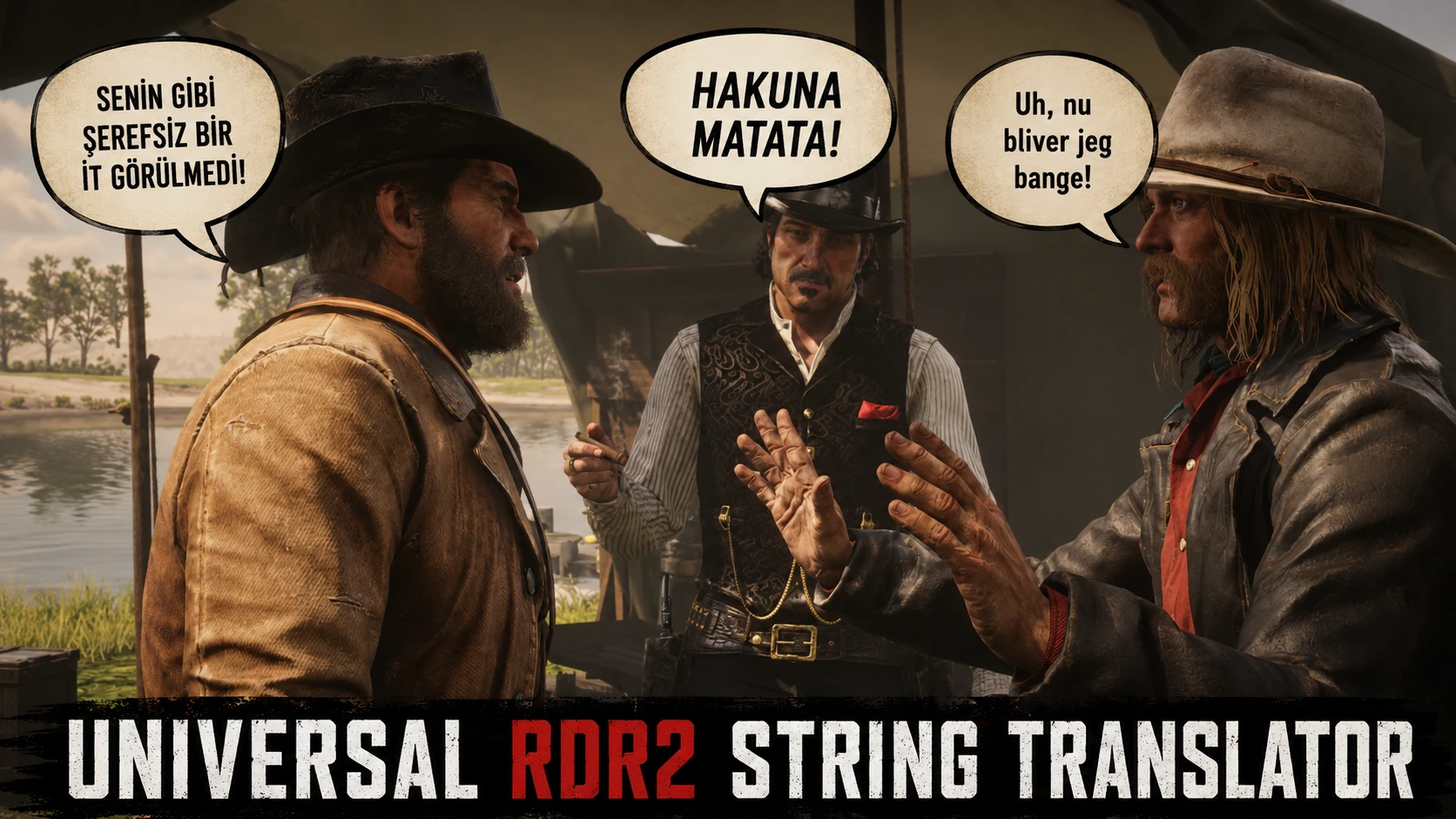 Universal RDR2 String Translator - Multi-Language Translation