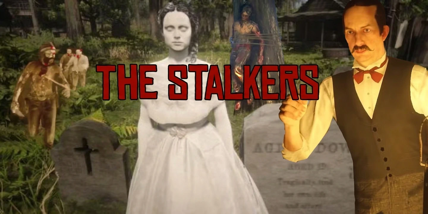 the Stalkers mod with (strange man included)